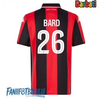 OGC Nice Melvin Bard  #26 Tricou Fotbal Replică 2025-26 Barbati Acasa